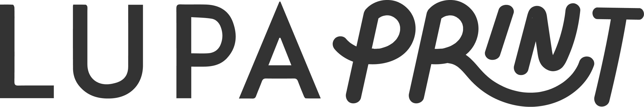 Lupa Print Logo